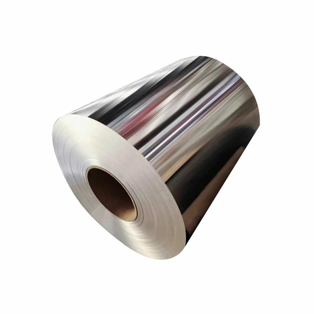 Лист нержавеющий х/к 0.6х1250 BA+PE (зерк.) AISI 430 (08Х17)